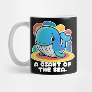 Cute Blue Whale Mug